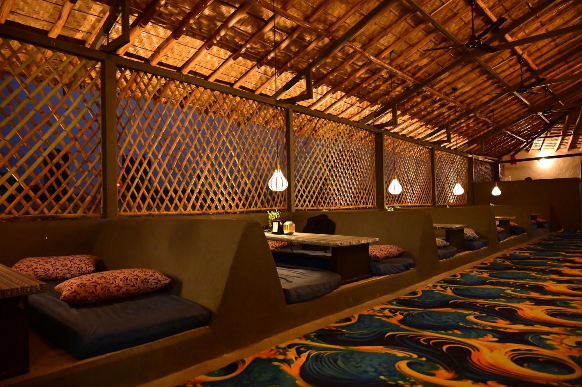 The Hampi Cafe Hotel Exterior photo